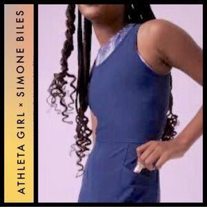 Simone Biles🇺🇸🏅 x Athleta Girl Wide Leg Jumpsuit